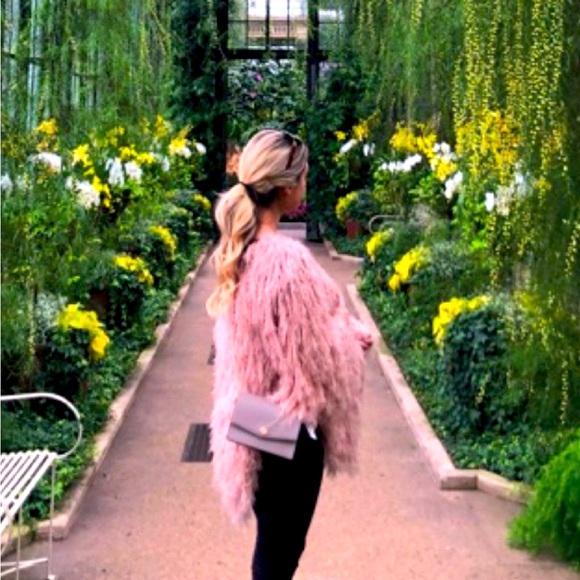 Unique Fuzzy pink cardigan. - Picture 4 of 4